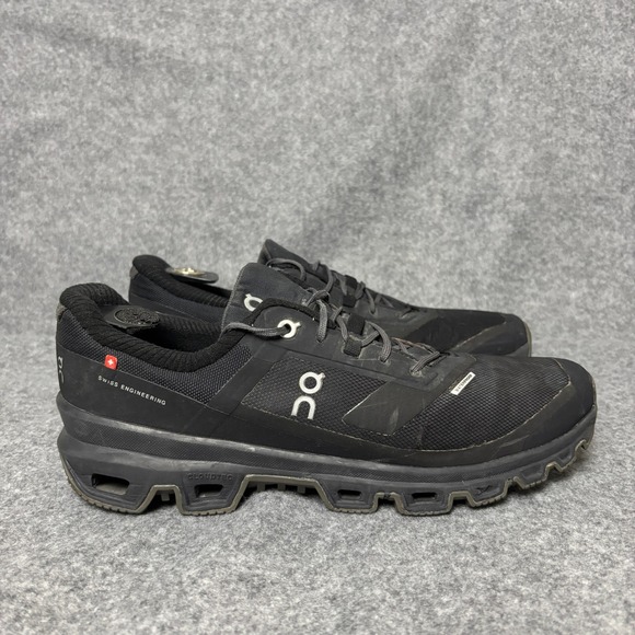 On Running Cloudventure Waterproof Black Men's Sneakers 32.99253 Size 9 - Picture 1 of 7